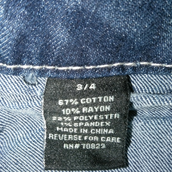 RUE 21 Distressed Denis Daisy Print Stretch Shorts - Picture 5 of 7